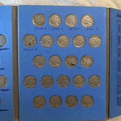 30 Buffalo Nickels And12 Misc