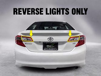 Toyota Camry SE Reverse Lights Pair