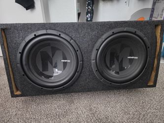 Memphis 12" Subwoofers W/ Box