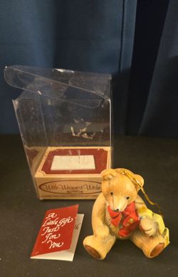 Vintage Cherished Teddies Christmas Ornament (With Box)