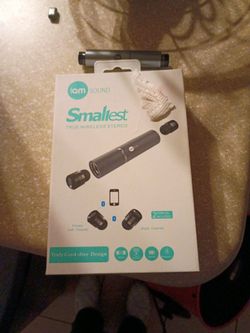 iAM Sound Smallest True Wireless Stereo Earbuds