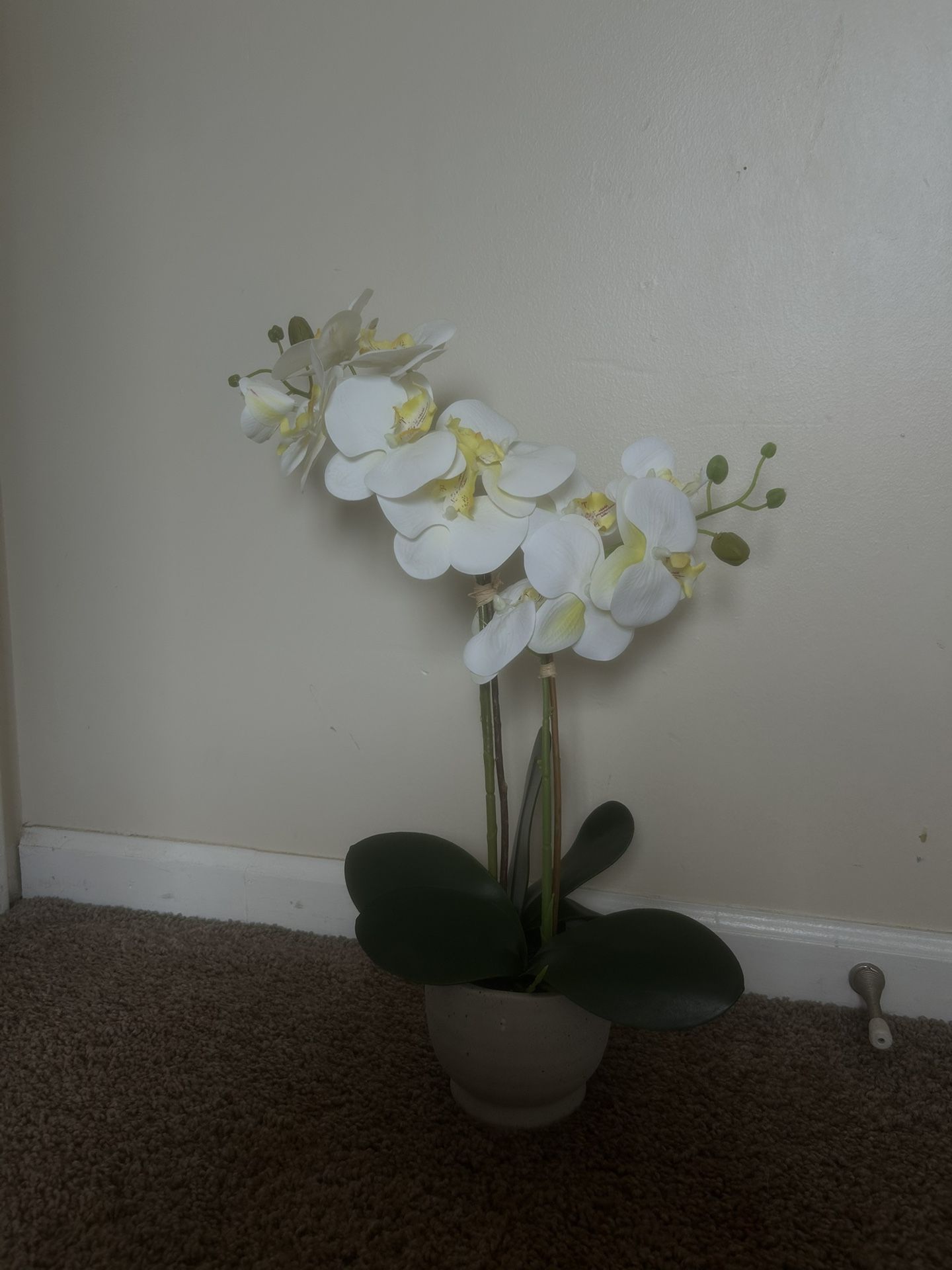 Fake Orchid Decorative Plant