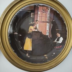 Norman Rockwell Plate Set!