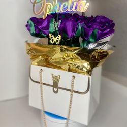 Valentine’s Day Gift Silk Roses Flower Bouquet 