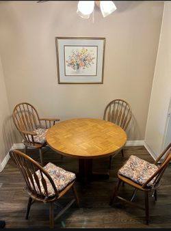 Vintage Dining Set & Coffee Table