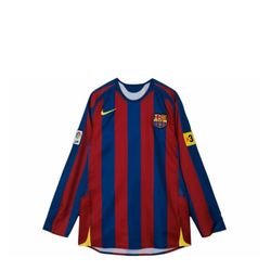 FC Barcelona 2005/06 Reissue Long Sleeve Jersey