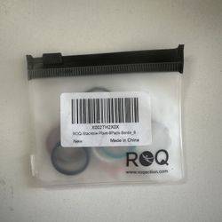 8 Roqaction Stackable Silicone Rings. Multi-Color Size 8