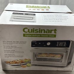 Cuisinart Digital Convection Air Fryer Toaster Oven CTOA-130PC3 17L (0.6 cu ft stainless 