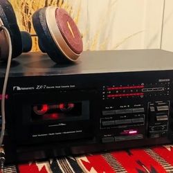 Nakamichi ZX-7: Discrete Head Audio Tape Deck working-sounds great