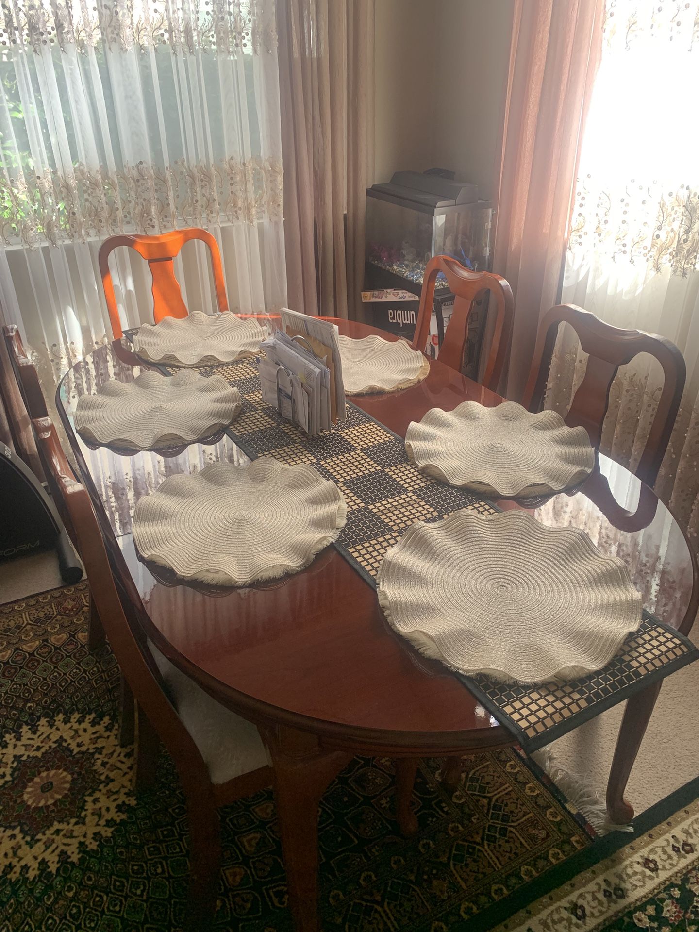 Dining Table (5 Chairs With Table)