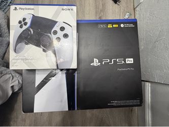 Ps5 Pro BUNDLE 2TB & Edge Wireless Controller