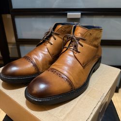 Men’s Leather Boots Italy Size 10.5