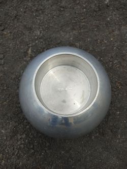 IKEA NASSJO Aluminum Tea Light Candle Holder For Sale