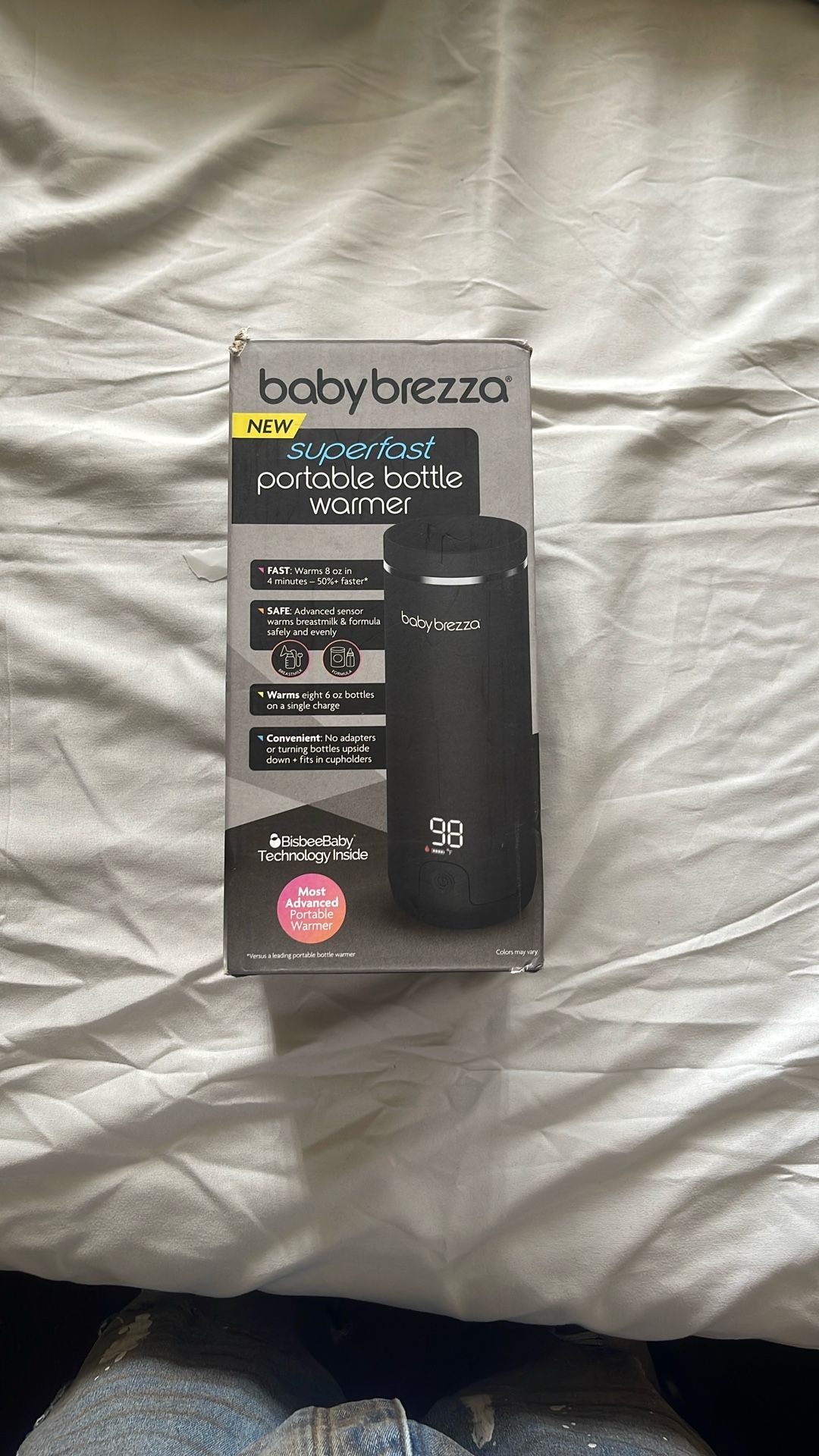 Babybrezza portable bottle warmer