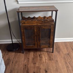 Bar And Wine Rack $40