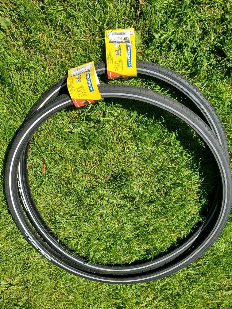 Michelin Protek tire E-bike Bike Tire 700x32 Clincher, Wire, Black