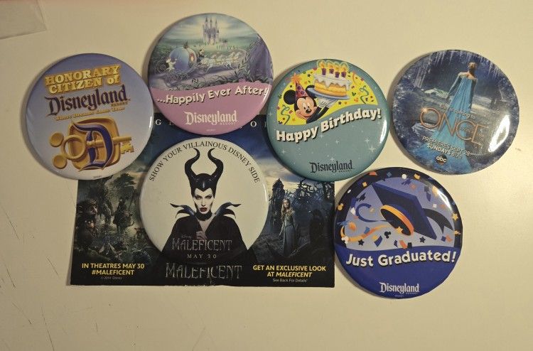 Disney Buttons