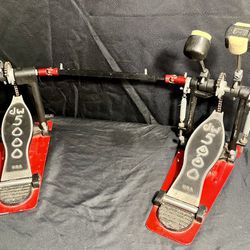 DW 5000 Double Bass Pedals & Case