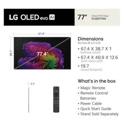 LG OLED 77inch