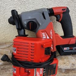 Milwaukee Rotary Hammer Tool Battery 5ah Charger 