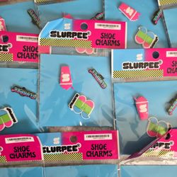 Slurpee Shoe Charms - 1 pack of 3