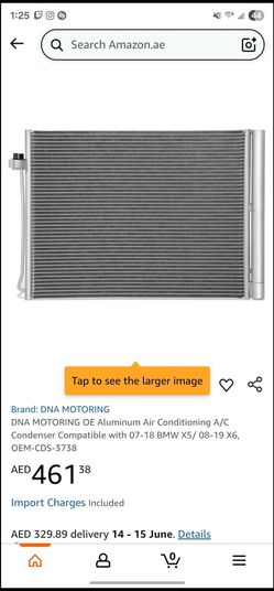 Bmw X5 Air Conditioner Condenser