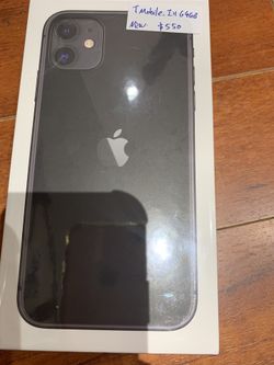Brand new in box. iPhone 11 64g T-Mobile. On sale $550. Trust dealer.