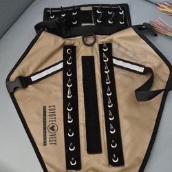 Dog Vest With Spikes 