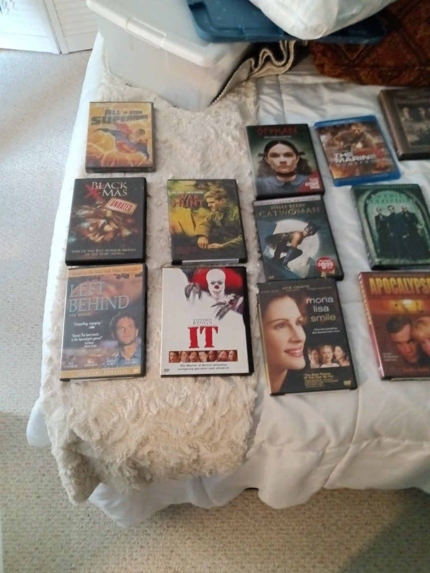 27 DVD MOVIES and Over 150 Music CD, S