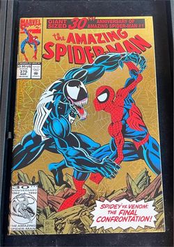 Amazing Spider-Man #375 – Venom Gold Foil Cover – Marvel 1993