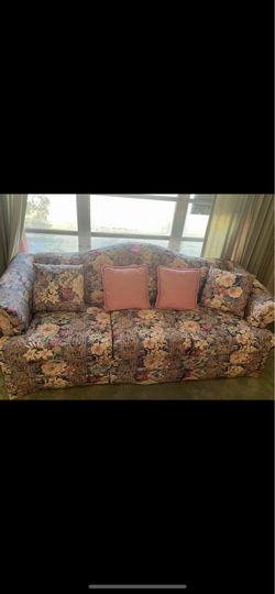 Free couch and matching loveseat