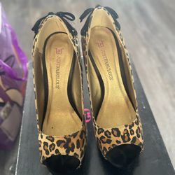 Leopard High Heels 