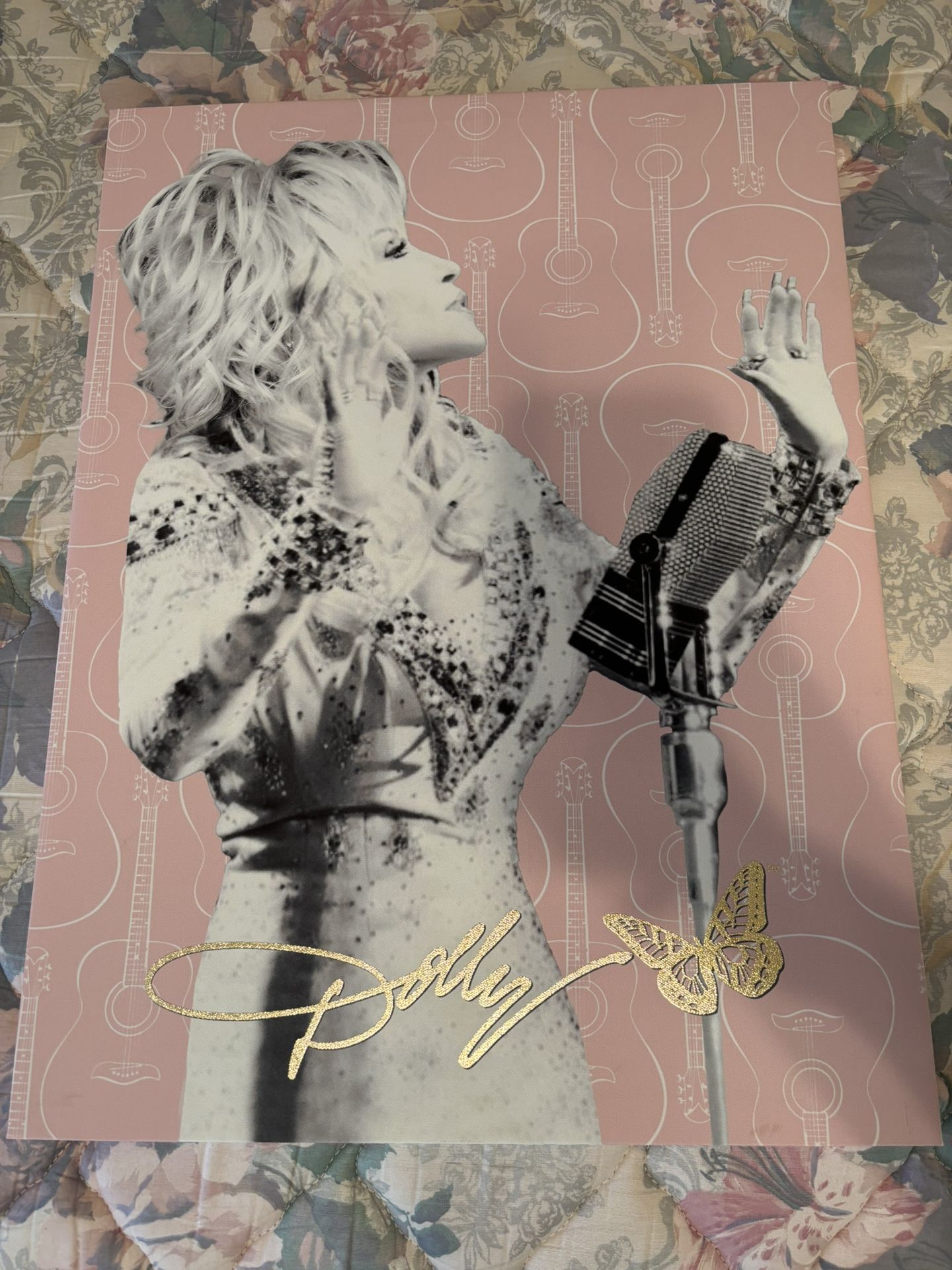 Dolly Parton Wall Canvas
