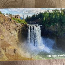 Unique Gift- 500 Pieces Made Puzzle - Washington Moments