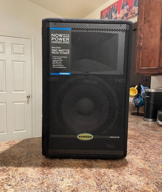 Samson Resound HD RS12HD 500 Watts