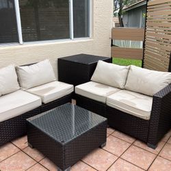 Patio Sofa Set