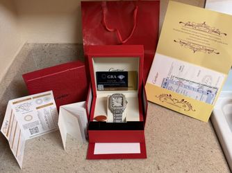 Moissanite watch