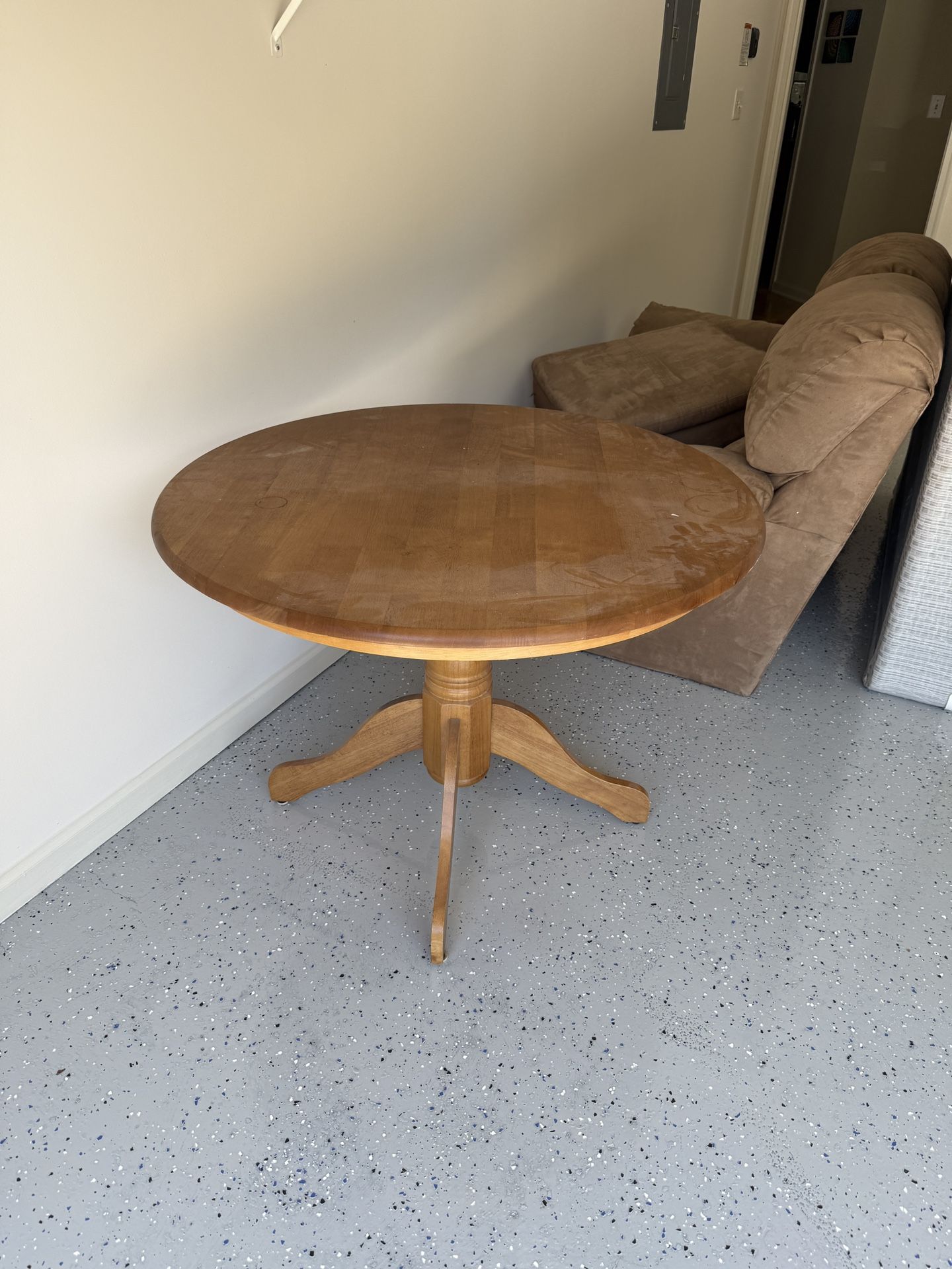 For Sale - breakfast Table , Couch ( 2 Seater) queen Bed Frame