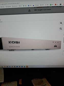 ZOSI CCTV  DVR  8CH HTBRID