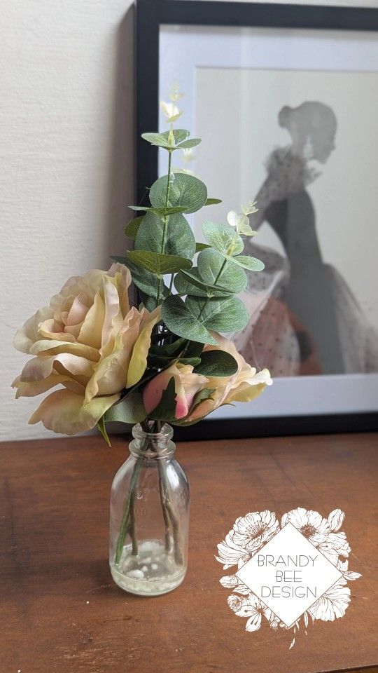 Home Decor - Faux Flower Arrangement