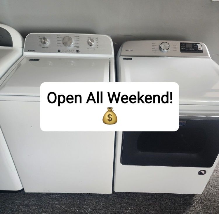 Like New Maytag Set! Can Deliver! Military Discount 💰 Open All Weekend!