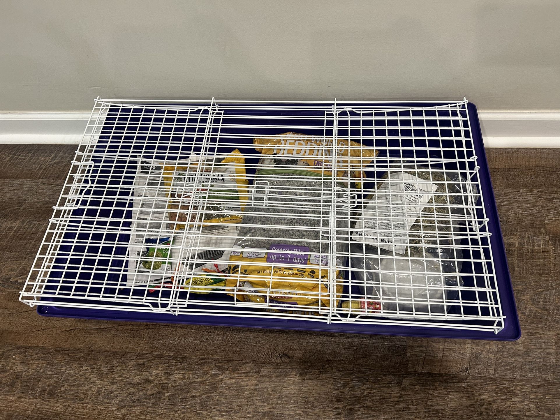 Cage & Starter Kit For Small Mammal / Rabbit