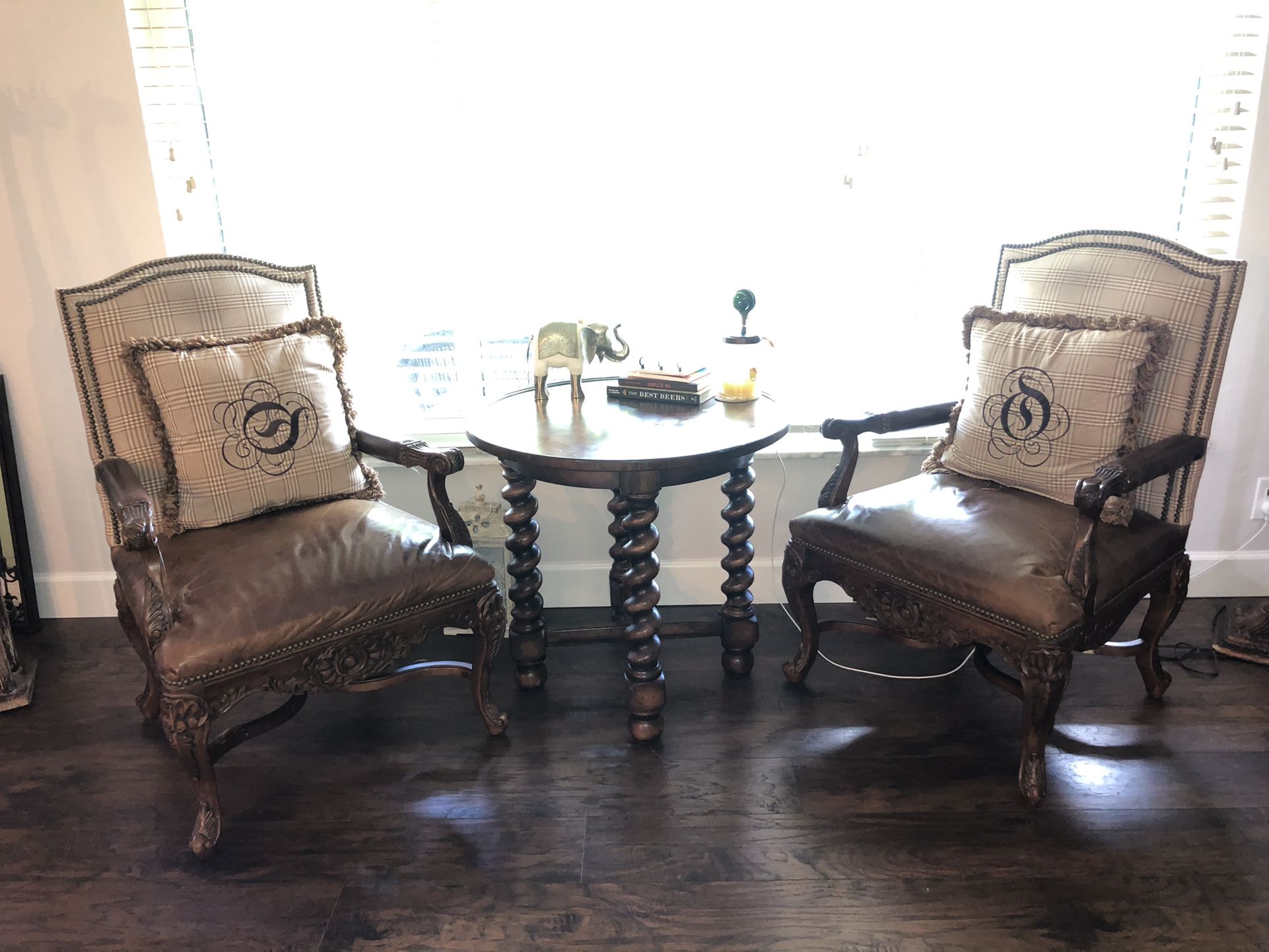 Real Wood Table And Chairs