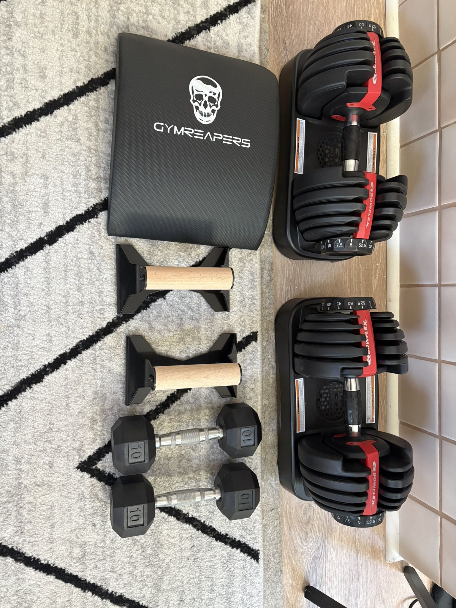 Authentic Bow flex Dumbbell Combo! Moving Sale!