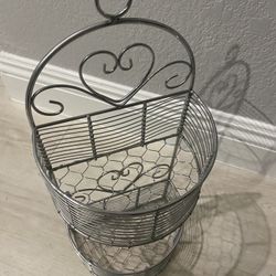 Metal Hanging Shelf Storage
