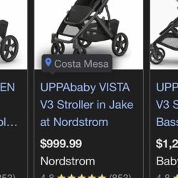 Brand New UPPAbaby V3 Stroller 