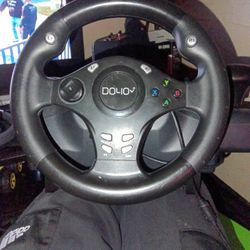 PlayStation Steering Wheel With The Pedals