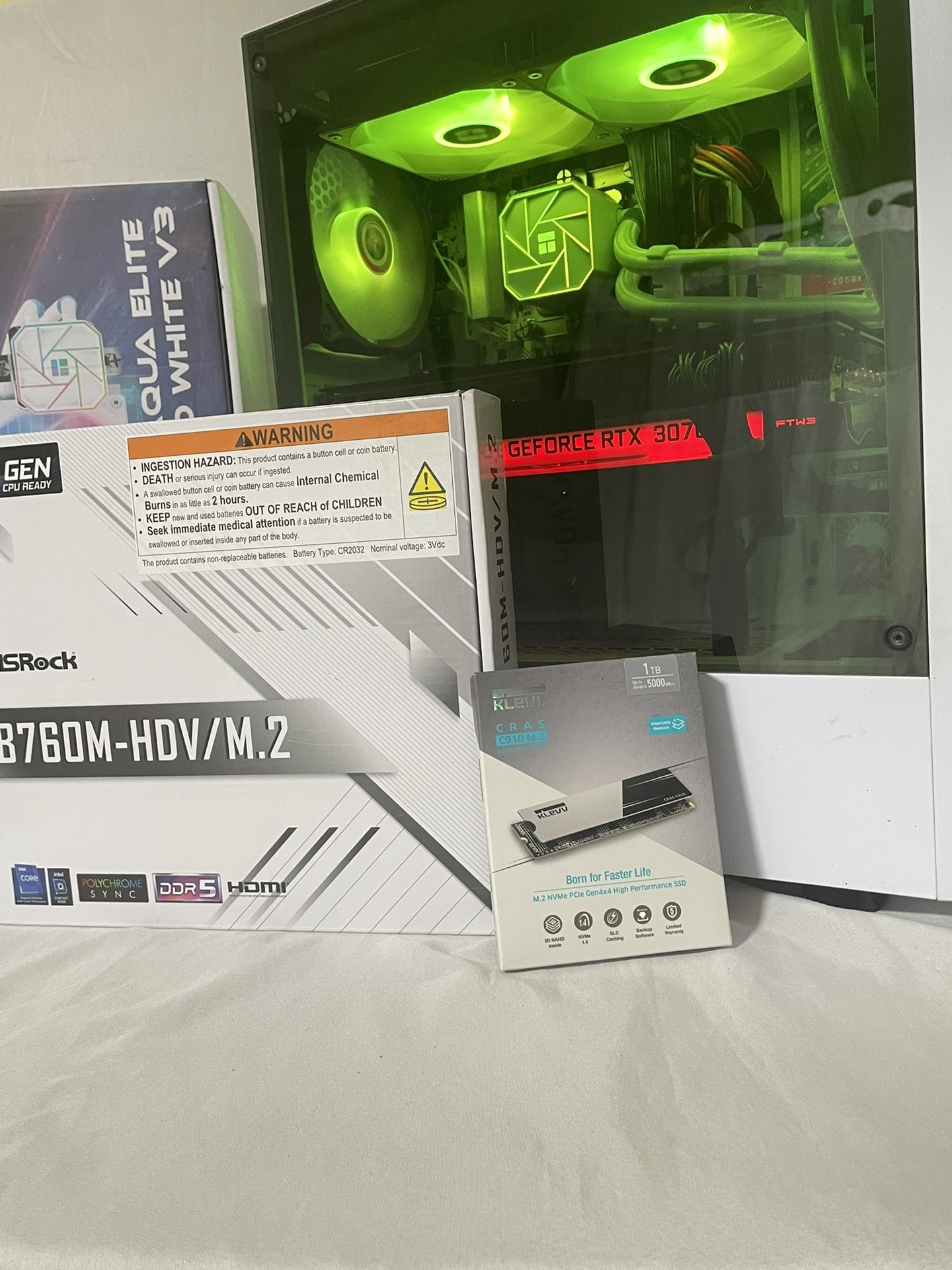 High end gaming pc | 3070ti + 32GIG DDR5 + 3TB STORAGE