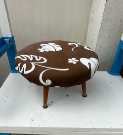 Antique Round Ottoman
