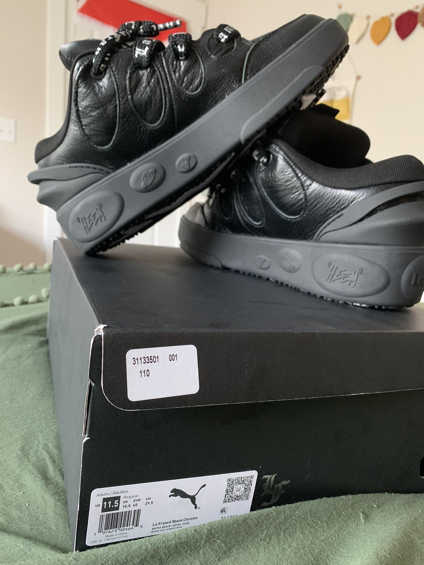 LaFrancé X Puma Black chrØme 🖤